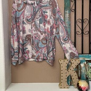 Paisley Print Women's Hoodie